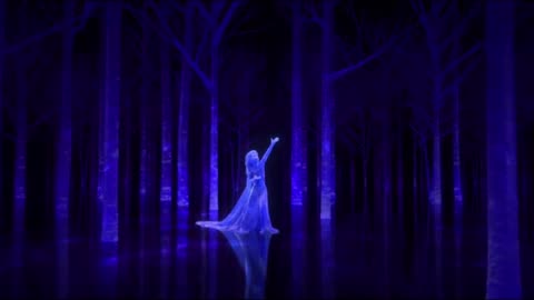 Frozen II (2019) - Elsa Freezes Scene