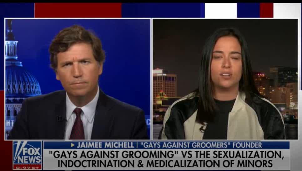 Tucker Carlson Exposes the criminal acts of the DOJ letting pedophiles in washrooms, Letting sexual criminals intimated 80 year old women, and the DOJ saying anyone standing up against genital mutilation and serious crimes against boldly harm are now labe