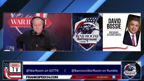 David Bossie Joins WarRoom To Discuss DOJs Attempt To Blame FBI For Trump Raid