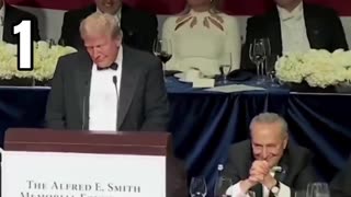 Donald Trump Roasting Communists at Al Smith Dinner