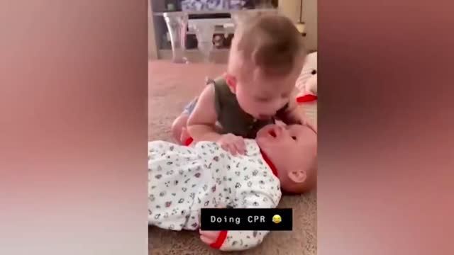 Babies vs New Toys - Funniest Home Videos by Babies Amazing Reactions