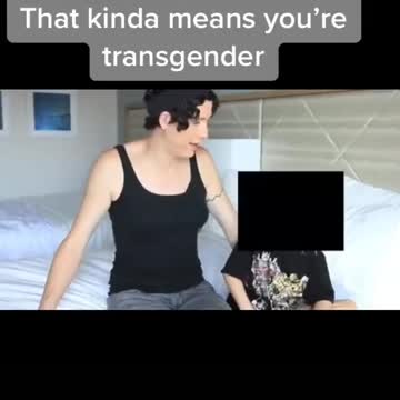transgender influencing a kid