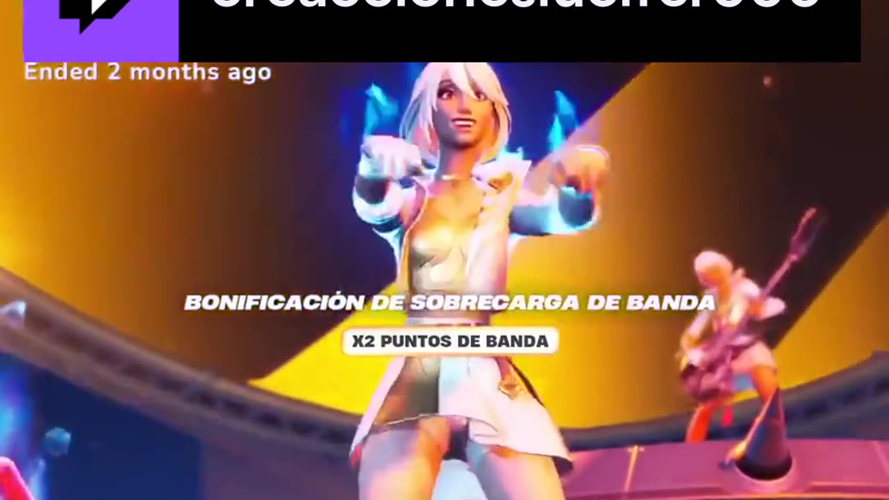 Fortnite - jugando al festival de musica