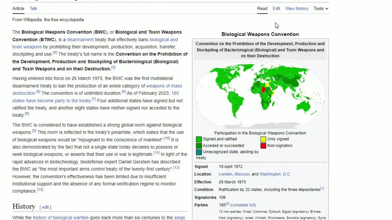 Russian bioweapon accusations (via BioClandestine)