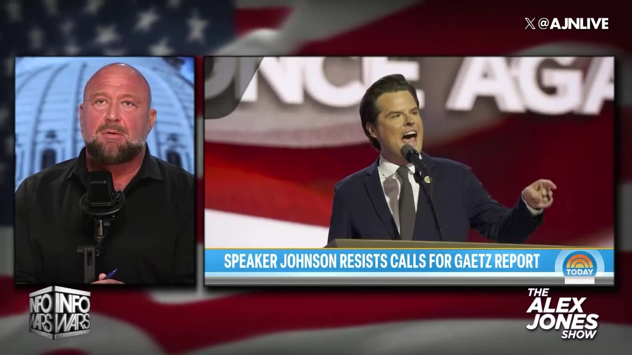 Learn Why The Deep State Is Falsely Accusing Matt Gaetz Of "Child Trafficking"- Alex Jones