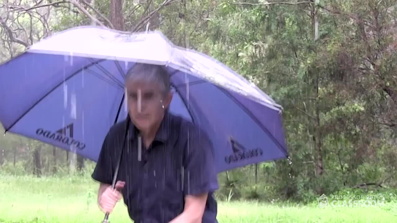 Teaching How to Measure Rainfall