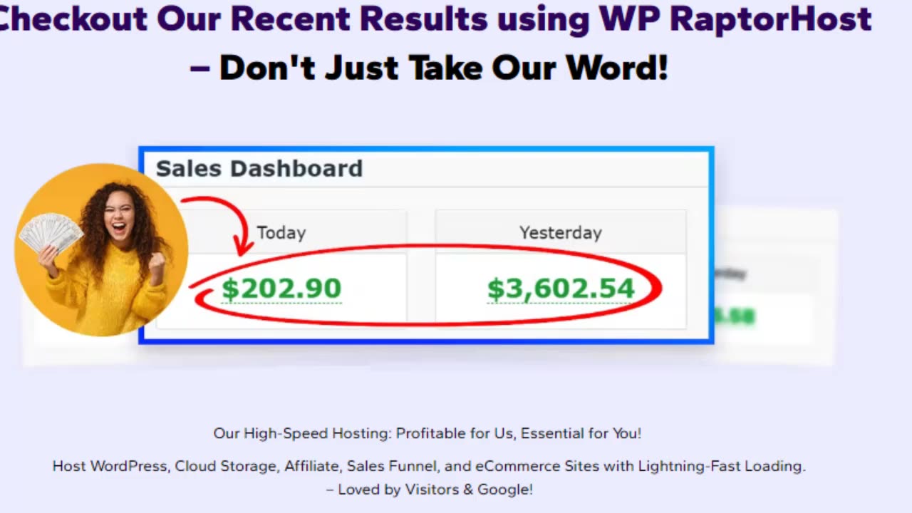 WP Raptor Host - Unlimited WP Sites, Access for Life