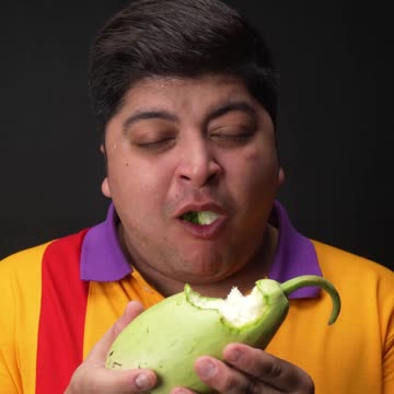 Eating Challenge | ASMR ||EATING BEANS, JACKFRUIT,LETTUCE, BITTER GROUD | | Eddy ASMR #asmr #shorts