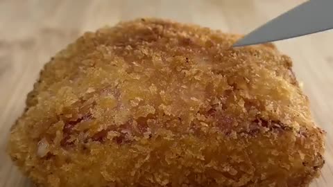 fried cheese ASMR