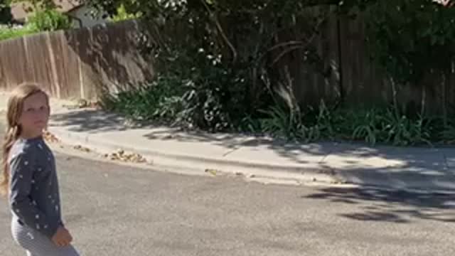 She’s such a gnarly skater!