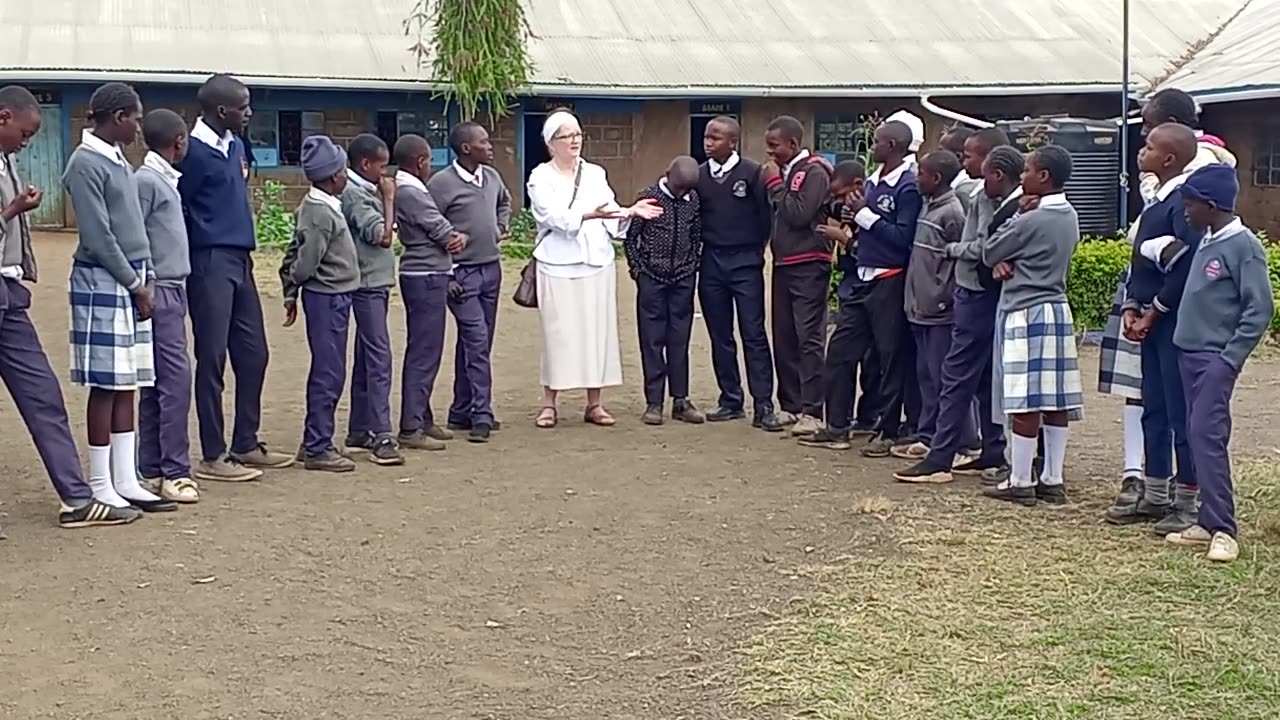 video clip by Daniel Kaunda, a librarian at Mount Kenya Academy