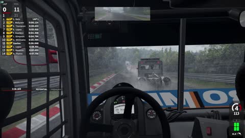 Automobilista 2 Thunderstorm Race Copa Truck-Nordschleife 24h