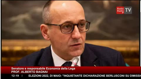 Il Sen. Alberto Bagnai ospite a Radio Radio TV