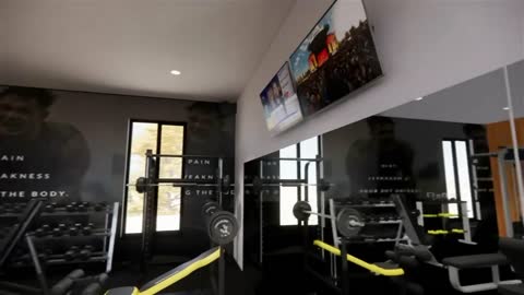 GYM VISUAL || 3D INTERIOR DESIGN