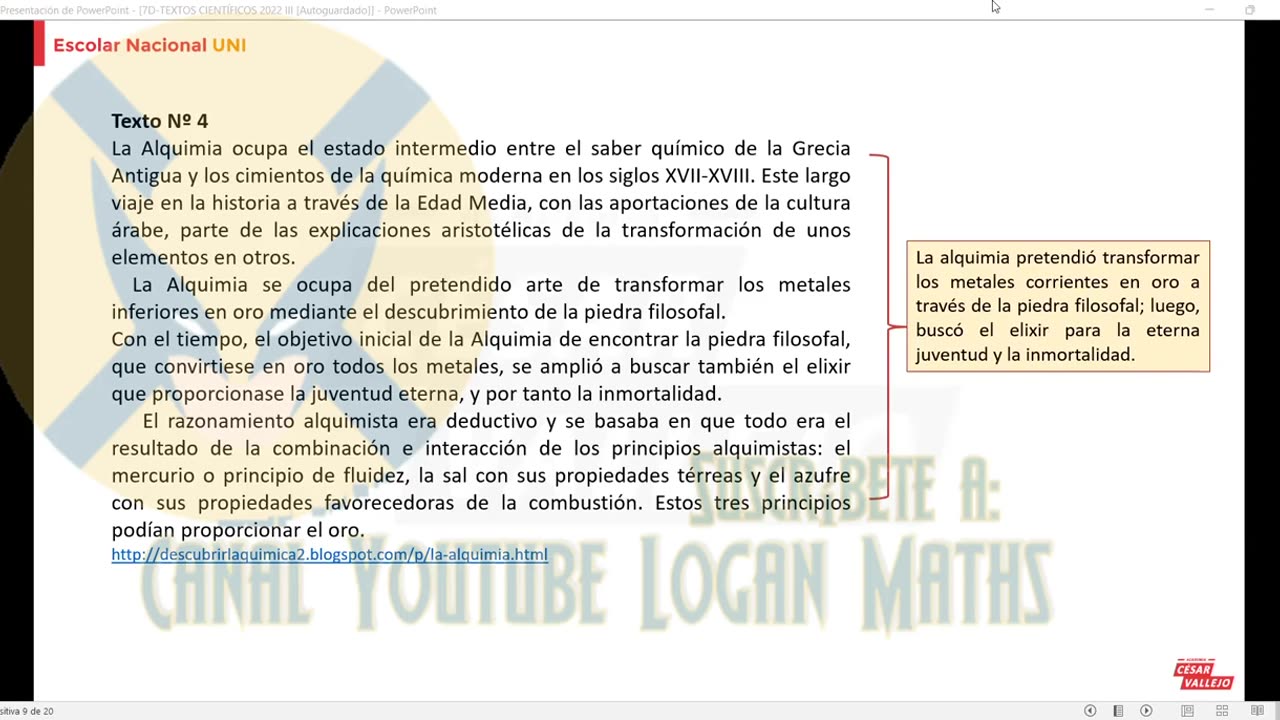 ESCOLAR NACIONAL UNI | Semana 07 | Habilidad Verbal | Álgebra