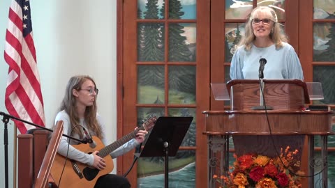 October 13, 2024 Worship service, sermon by Tom Cantor (Isaiah chapter 58)
