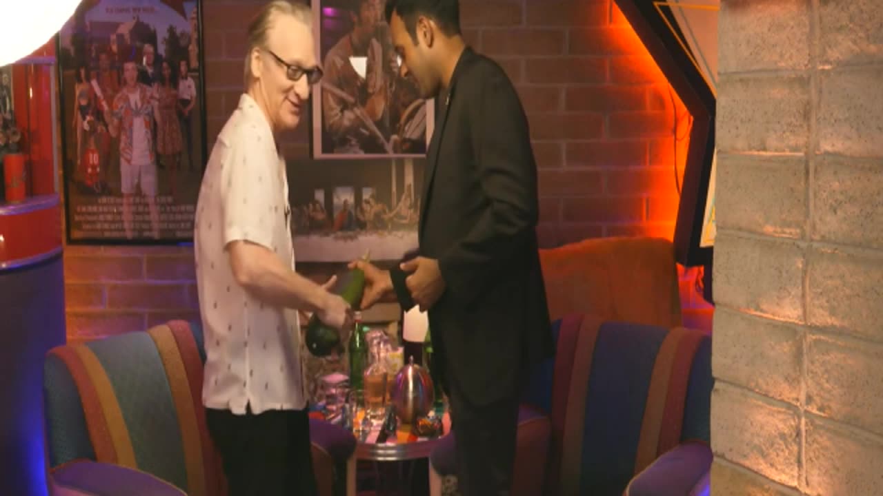Bill Maher gives Vivek Ramaswamy giant zucchini