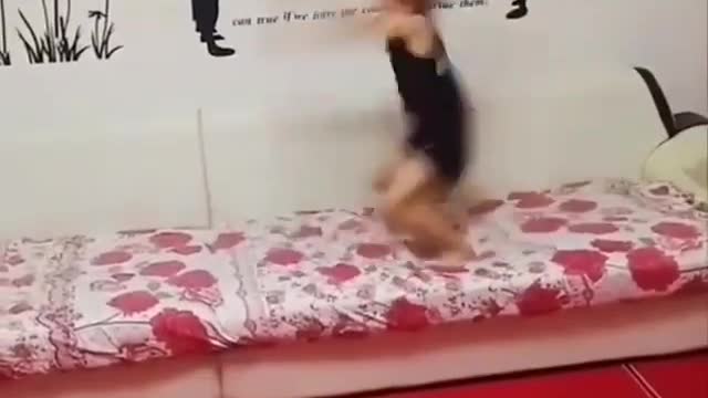 This Cute Little Girl Setting A Record By Doing Non Stop Backflip 😱