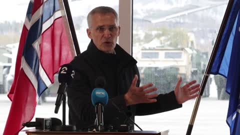 NATO Secretary General at Exercise Cold Response 2022 in Norway 🇳🇴, 25 MAR 2022