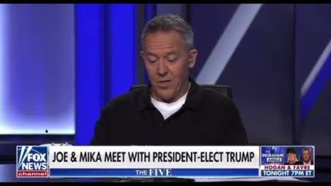 Gutfeld calls Morning Joe out on the aholes they've been to Trump.