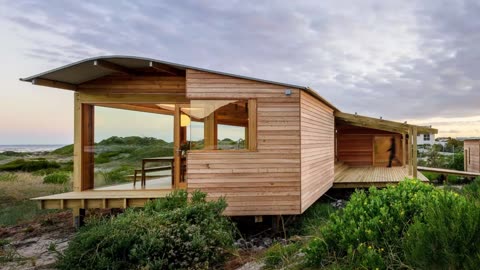 A home amongst the undulating coastal dunescape