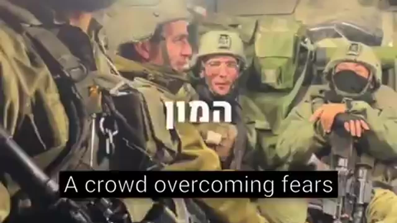 ►🚨🇮🇱⚔️🇵🇸 IOF at West Bank civilians:“From Hebron to Nablus if you utter a word we will crush you”