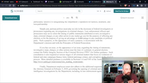 Weiss Probe into Biden Crime Family at "critical juncture" + Garland's Memo from May 2022