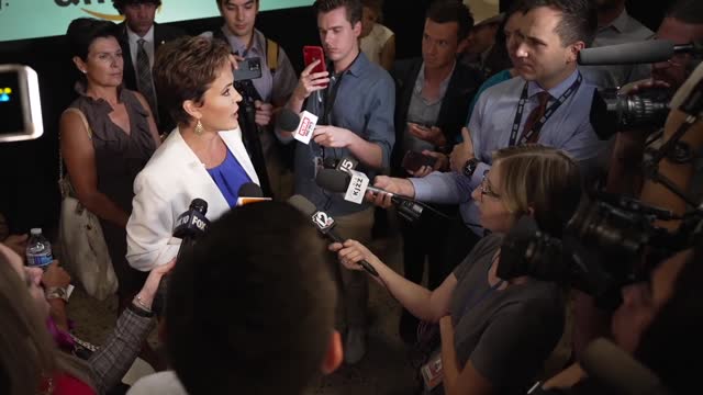 Kari hits back at the media who ask if she would consider being VP.