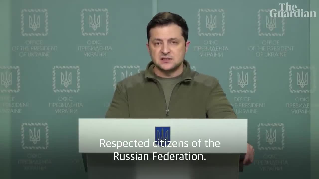 'We are defending Ukraine alone,' Zelenskiy says as Russia approaches Kyiv