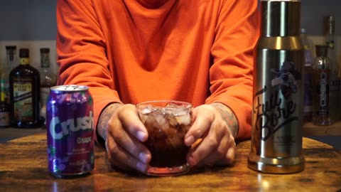 Full Bore Peanut Butter & Jalapeno Whiskey & Crush Grape Soda