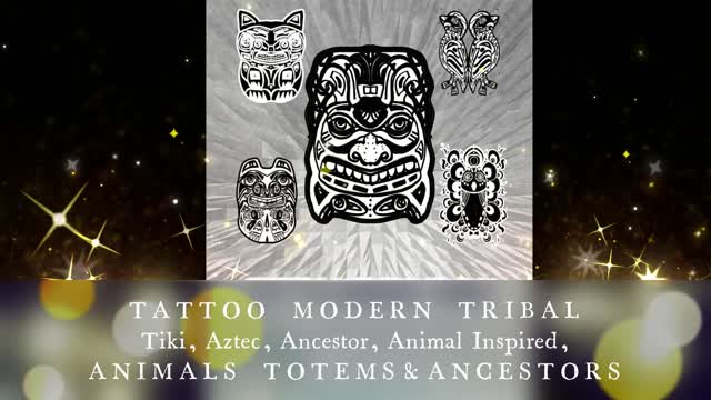 TOTEM TATTOOS NEW RELEASE ANCESTOR TRIBAL MODERN DRAWINGS GET THE BOOK