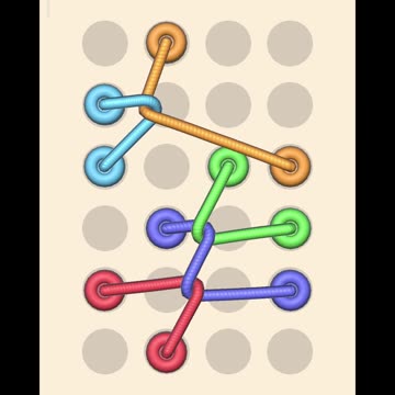 Tangled line levels 1 to 8 #androidgames #lines #tangled #twisted