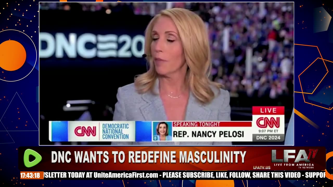 DNC WANTS TO REDEFINE MASCULINITY