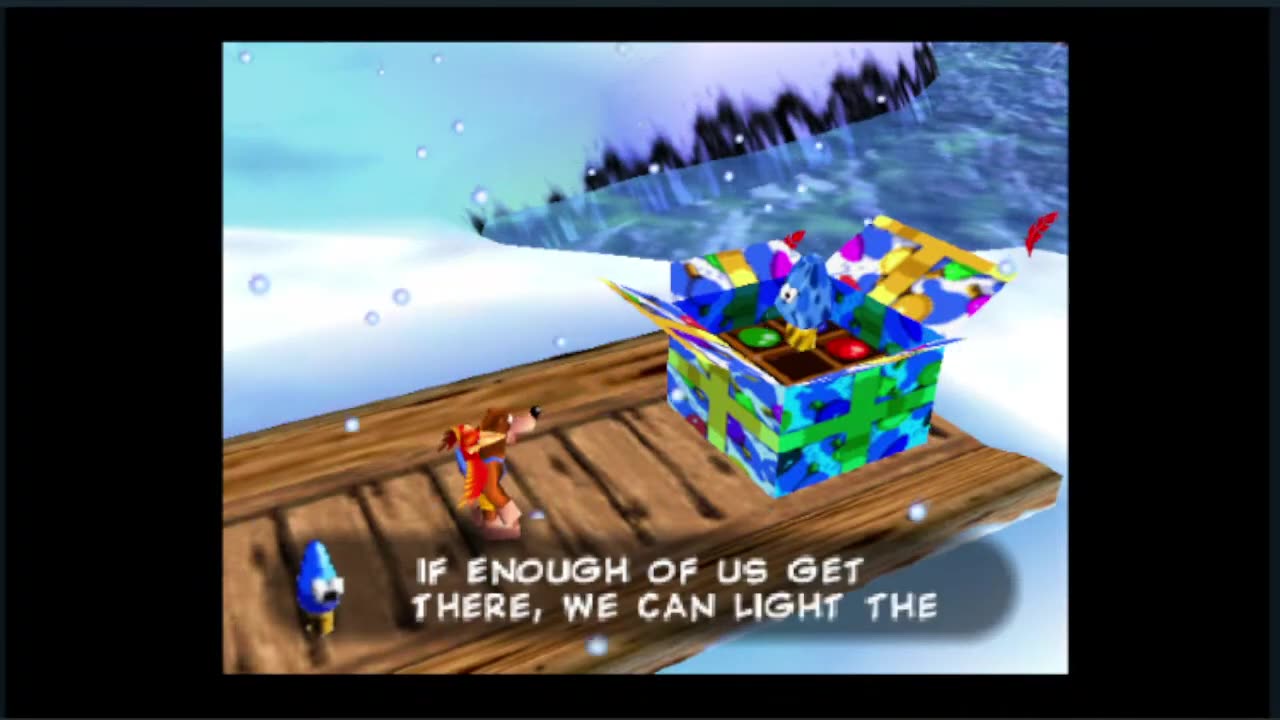 Banjo-Kazooie day 4 The Sledgemas before Mansionween!