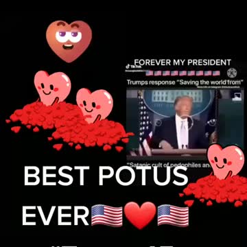 Trump saving the world best president ever