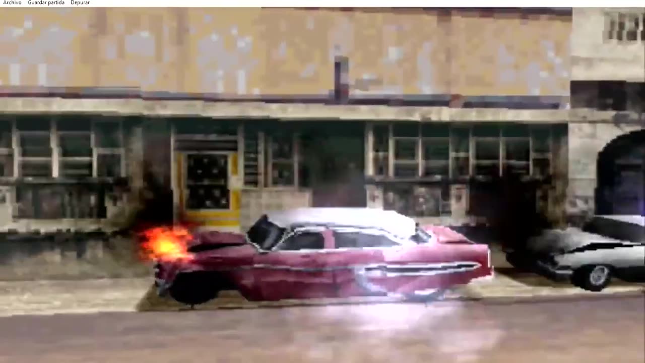 High speed chase of an expensive 1955 Chevrolet Bel Air in Havana Cuba in the game Driver 2 Part 10