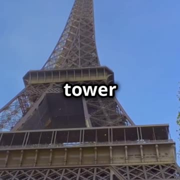 Did you know Eiffel Tower grows every year! 🗼