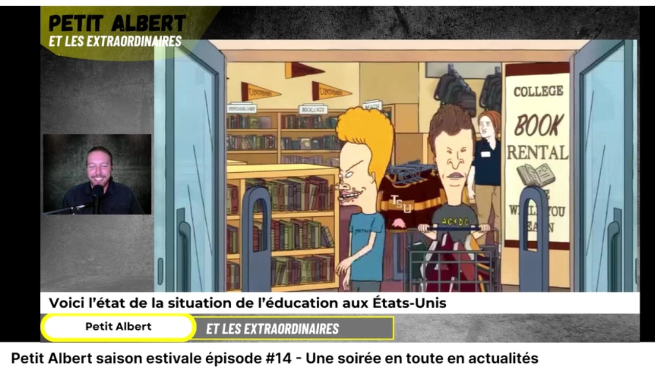 PRIVILÈGE BLANC BEAVIS BUTTHEAD