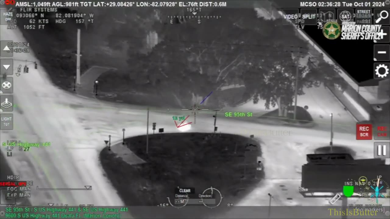 Marion County sheriff’s deputies use helicopter to chase stolen motorcycle