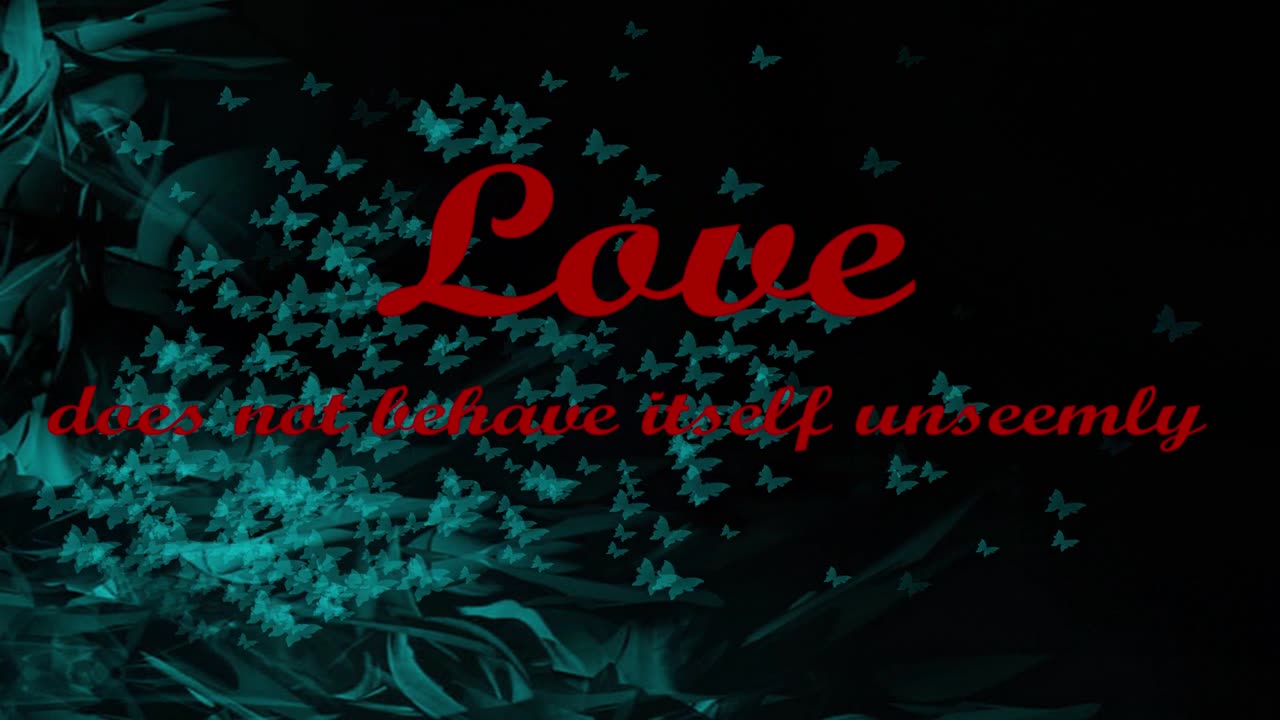 Scritpure meditation] Love 101