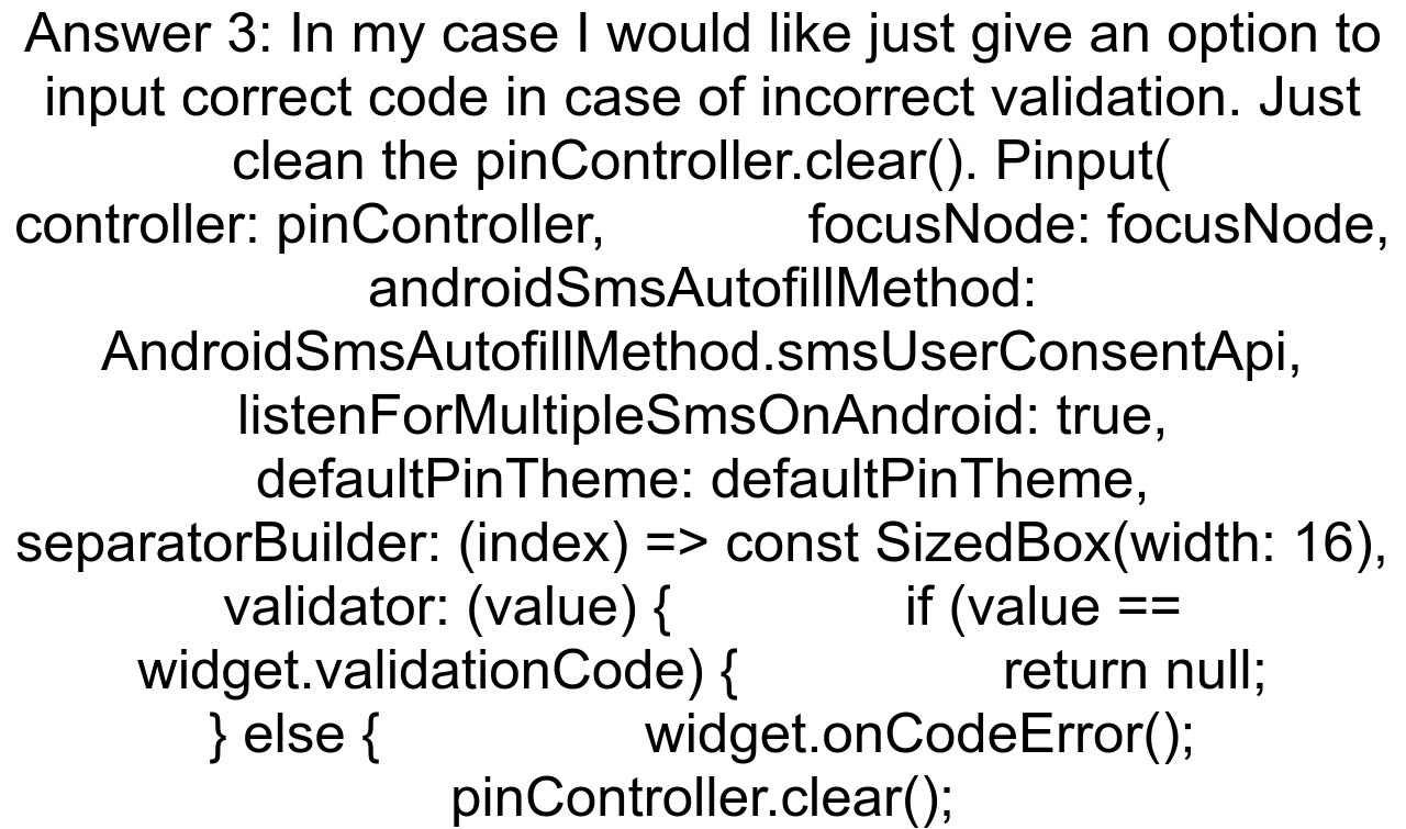 Clear PIN from PinCodeTextField in flutter