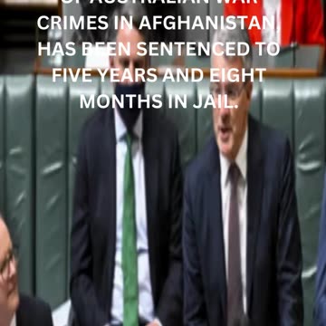 Whistleblower Sentenced: Australian War Crimes Exposé Sparks Legal Debate"