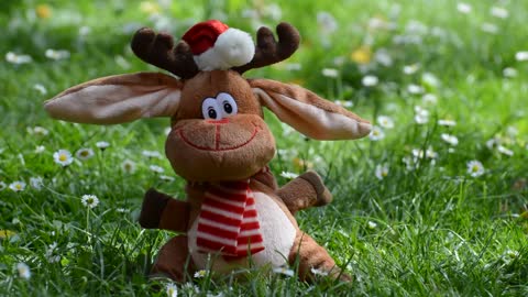 Reindeer Christmas Moose Funny Dance Wiggle Ears 2021