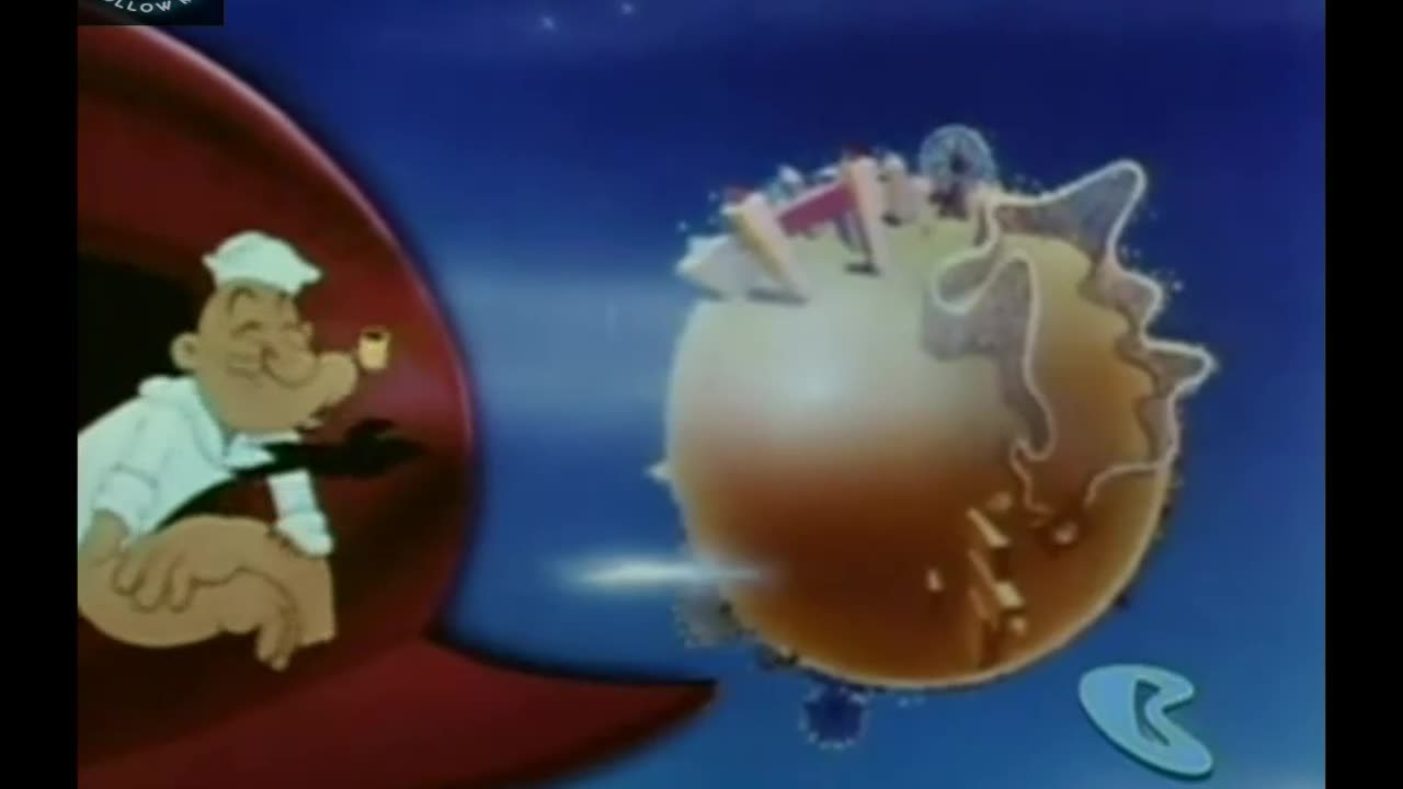 Popeye 142 Rocket To Mars