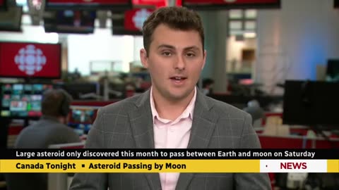 Asteroid passing between Earth and moon has ‘0% chance’ of impact- expert - Canada Tonight