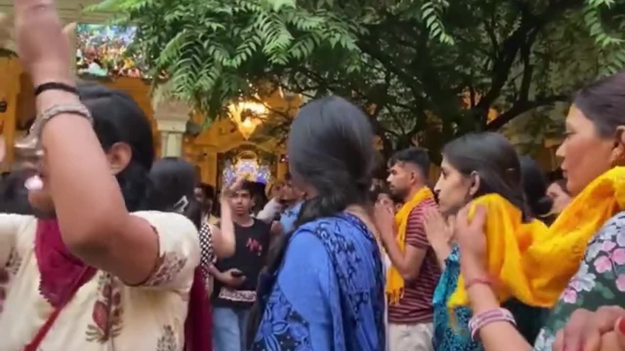 Iskcon Vrindavan🌸❤️ #vrindavan