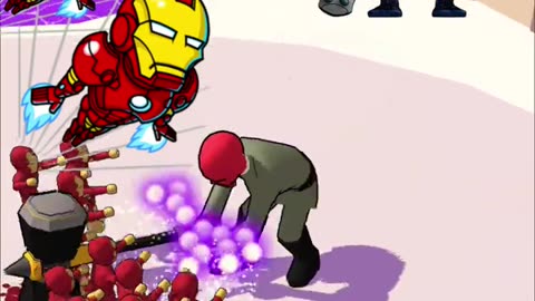 Crowd Hulk vs Iron Man