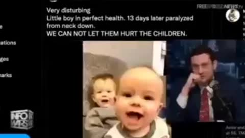 BABY PARYLIZED AFTER VACCINE (INFO WARS)