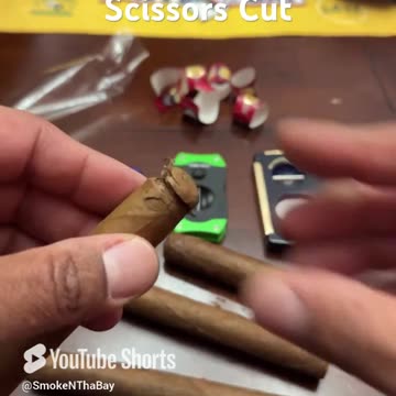 4 Types of Cigar Cuts Mini Tutorial #Scissors #Punch #VCut #Straight #Guillotine #Tips