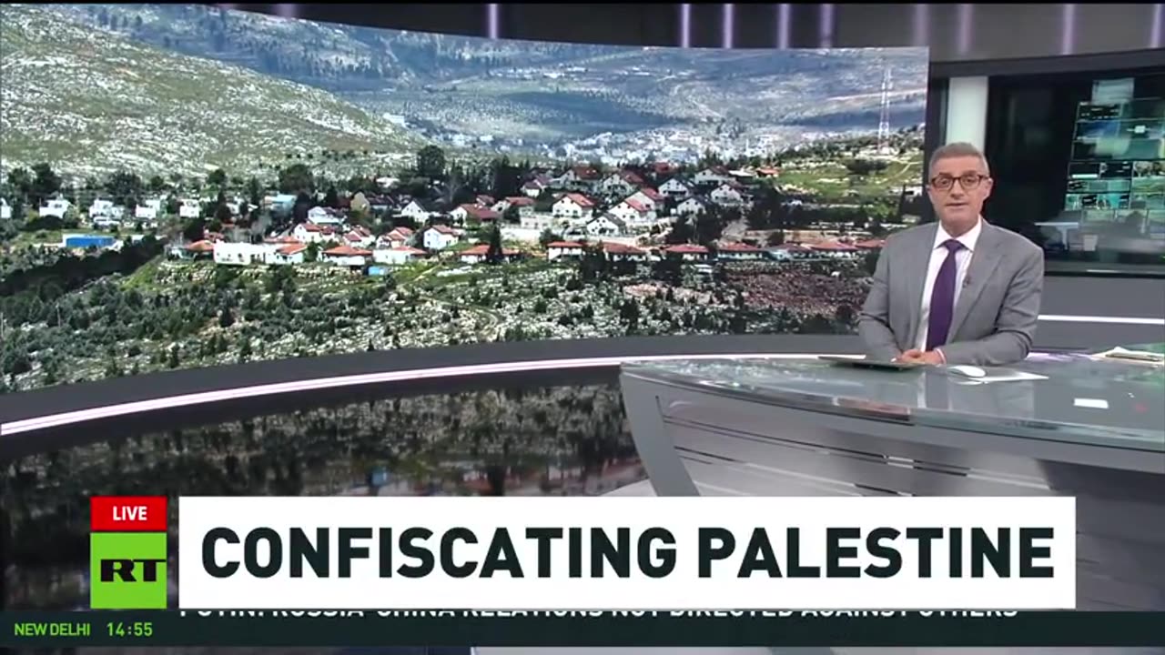 Israel approves largest land seizure in West Bank in 30 yrs